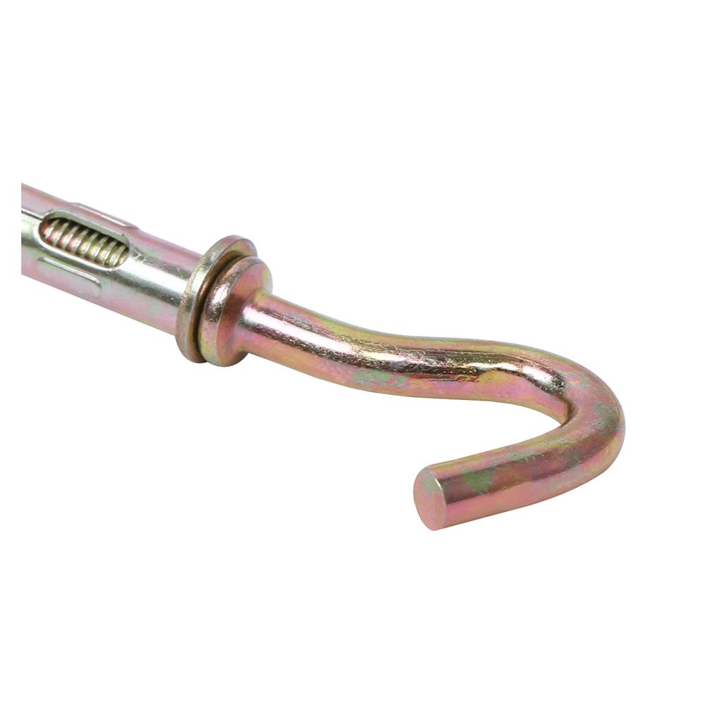 พุกเหล็กพร้อมตะขอ DEXZON 8X45 มม. แพ็ก 2 ชิ้น