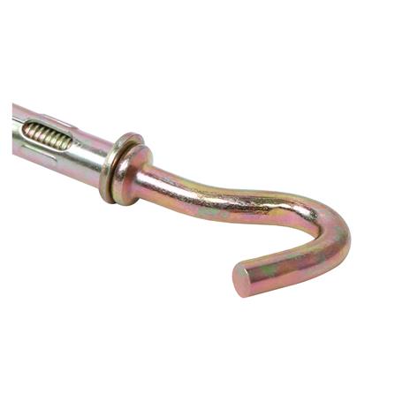 พุกเหล็กพร้อมตะขอ DEXZON 8X45 มม. แพ็ก 2 ชิ้น_1