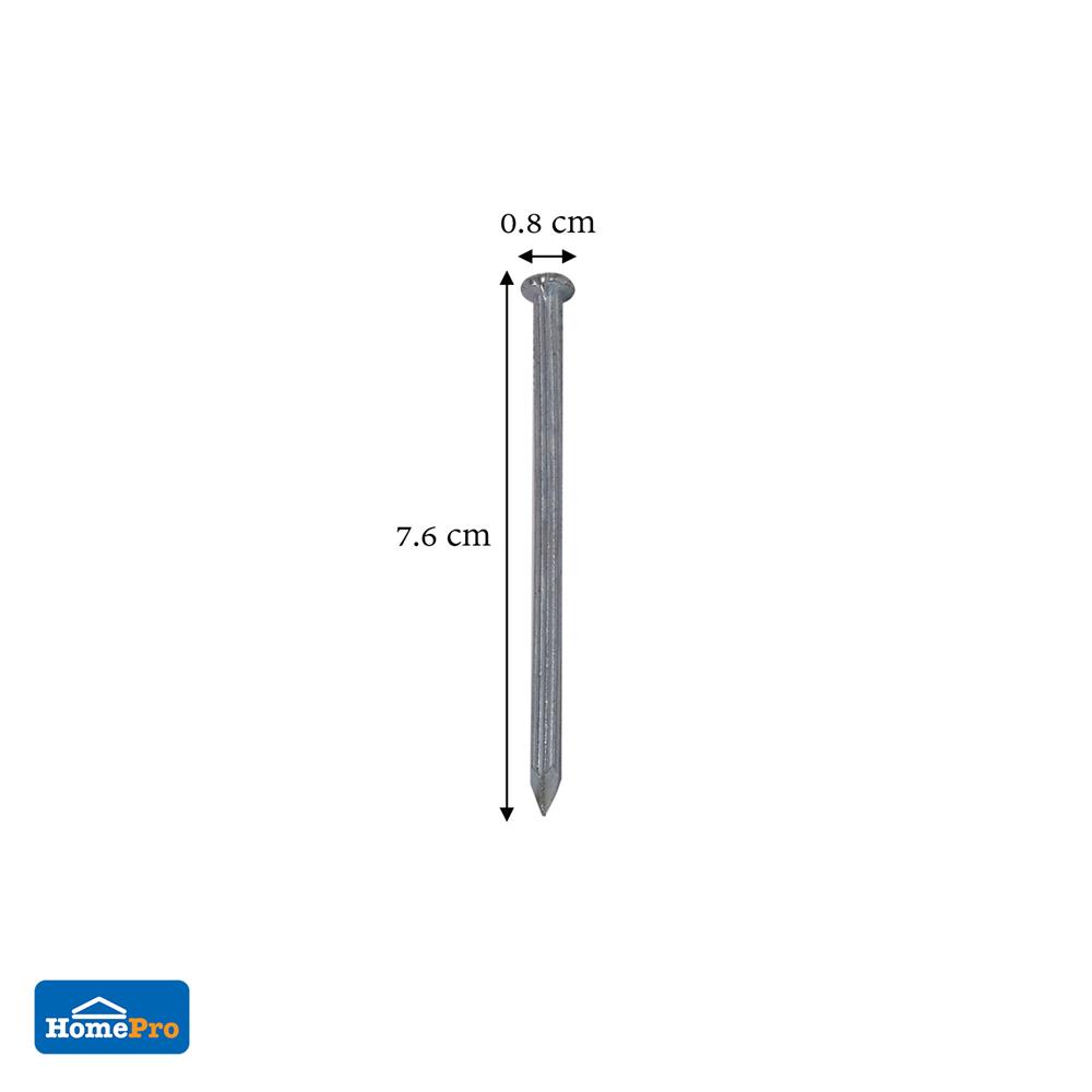 ตะปูคอนกรีตขาว DEXZON 3 นิ้ว 1 กก.