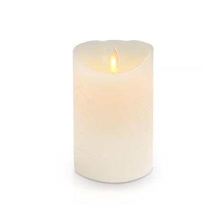 เทียน LED CLAIRE WAX REMOTE RECHARGE DIM 5 นิ้ว 0.3 วัตต์ WARMWHITE สีขาว_1