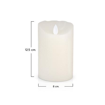 เทียน LED CLAIRE WAX REMOTE RECHARGE DIM 5 นิ้ว 0.3 วัตต์ WARMWHITE สีขาว_7