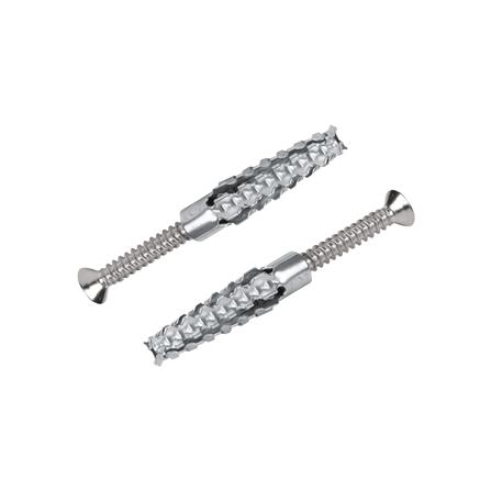 พุกเหล็กเกลียวเหล็ก DEXZON เบอร์ 7 32 มม. แพ็ก 8 ชิ้น