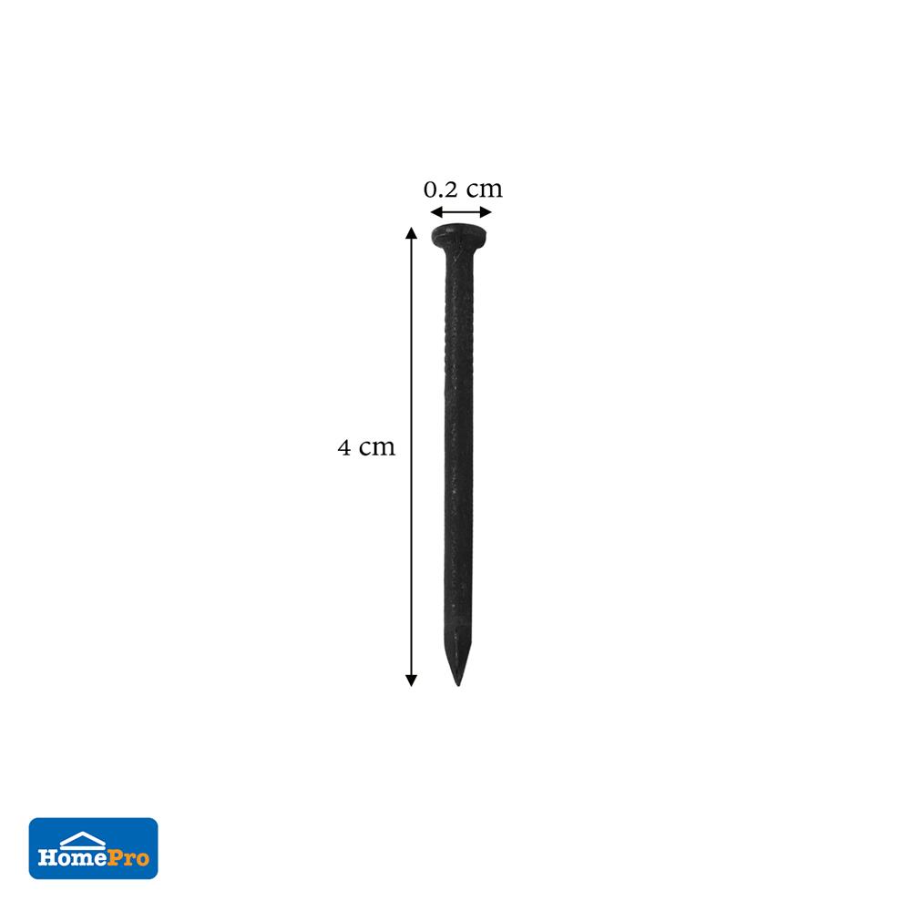 ตะปูคอนกรีตดำ DEXZON 40X25 มม. แพ็ก 100 ชิ้น