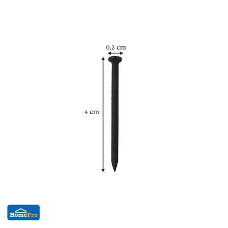 ตะปูคอนกรีตดำ DEXZON 40X25 มม. แพ็ก 100 ชิ้น_2