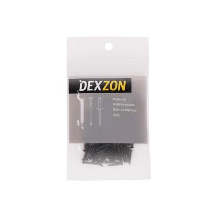 ตะปูคอนกรีตดำ DEXZON 18X15 มม. แพ็ก 100 ชิ้น_1