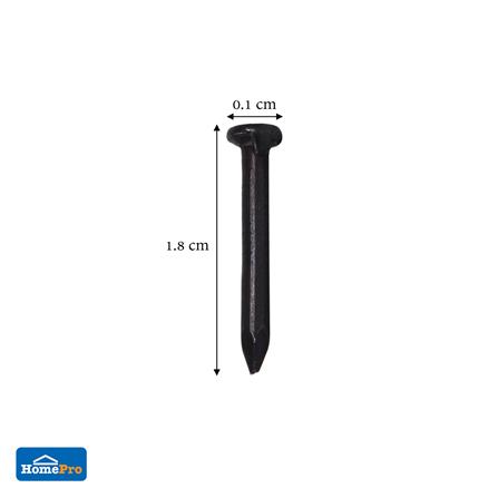 ตะปูคอนกรีตดำ DEXZON 18X15 มม. แพ็ก 100 ชิ้น_2