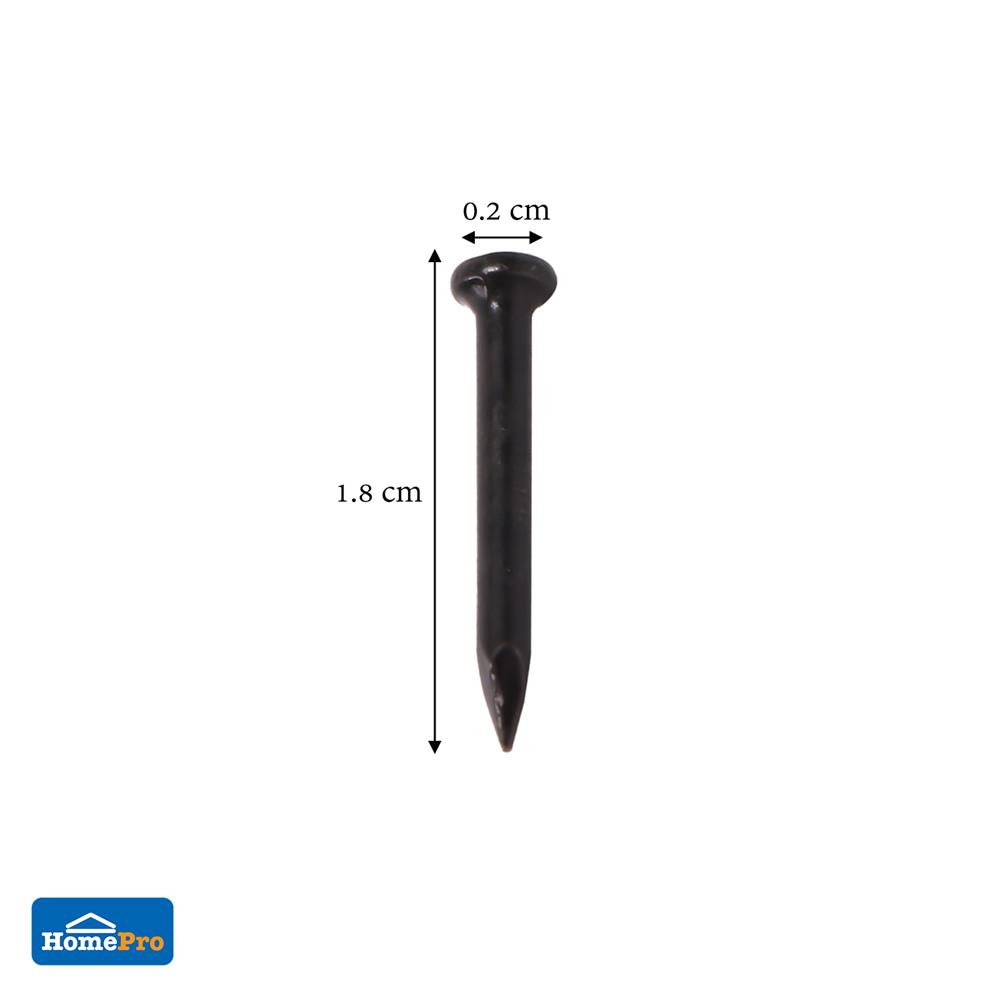 ตะปูคอนกรีตดำ DEXZON 18X20 มม. แพ็ก 100 ชิ้น