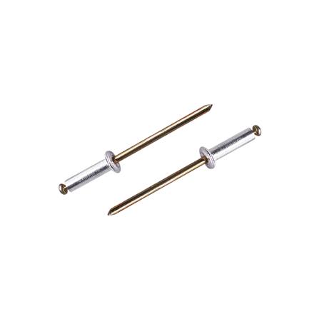 ตะปูยิงรีเวท DEXZON เบอร์ 5-6 5/32X1/2 นิ้ว แพ็ก 500 ชิ้น