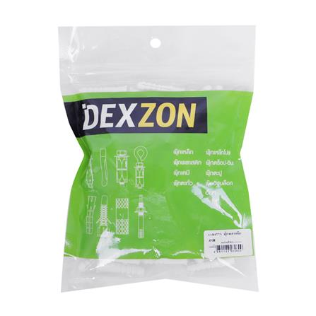 พุกพลาสติก DEXZON เบอร์ 8 แพ็ก 100 ชิ้น_1