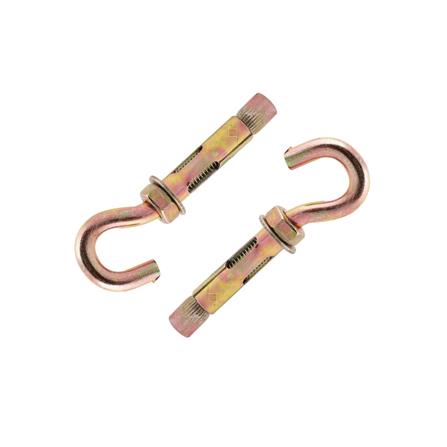 พุ๊กเหล็กพร้อมตะขอ DEXZON 10x50 มม. แพ็ก 2 ชิ้น_0