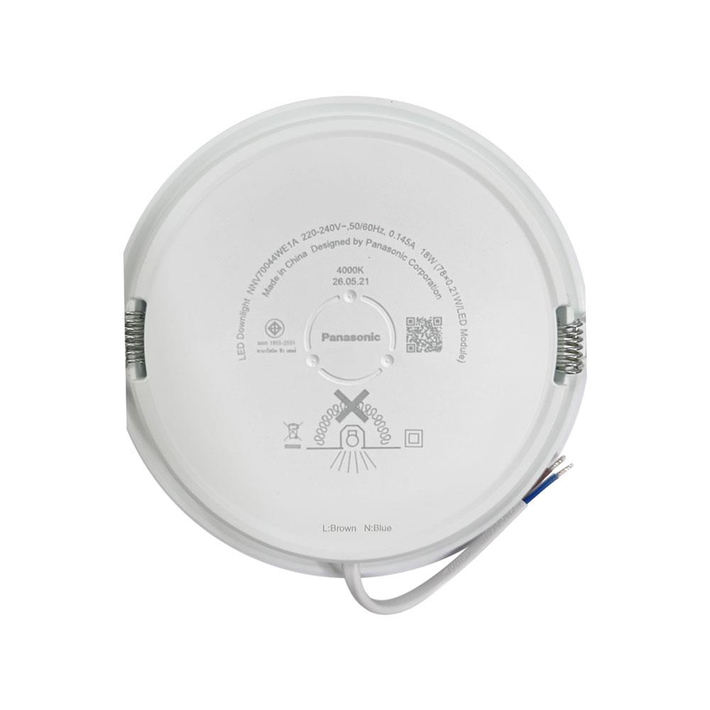 ดาวน์ไลท์ LED PANASONIC NNV70044WE1A 5.9 นิ้ว 18 วัตต์ COOL WHITE สีขาว