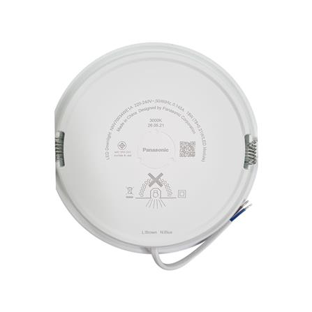 ดาวน์ไลท์ LED PANASONIC NNV70034WE1A 5.9 นิ้ว 18 วัตต์ WARM WHITE สีขาว_3