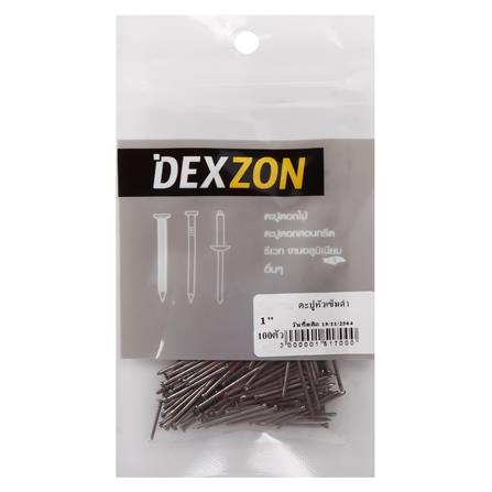 ตะปูหัวเข็ม DEXZON 1 นิ้ว แพ็ก 100 ชิ้น_1