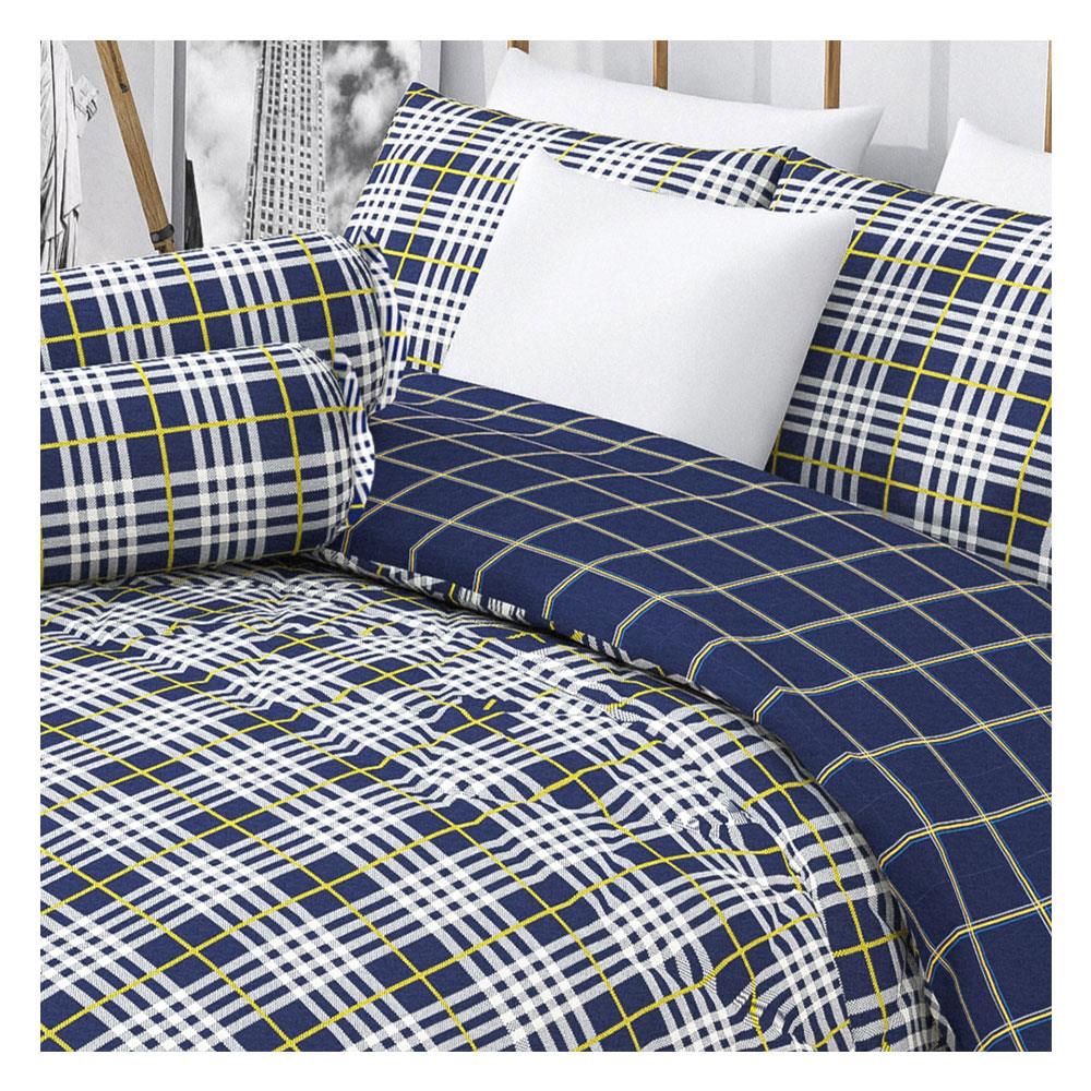 ชุดผ้าปูที่นอน 5 ฟุต 5 ชิ้น FROLINA MICROTEX DF034