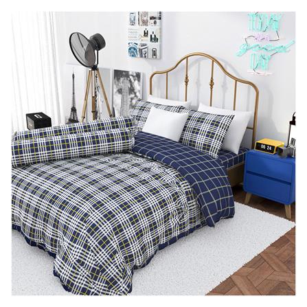 ชุดผ้าปูที่นอน 5 ฟุต 5 ชิ้น FROLINA MICROTEX DF034_0