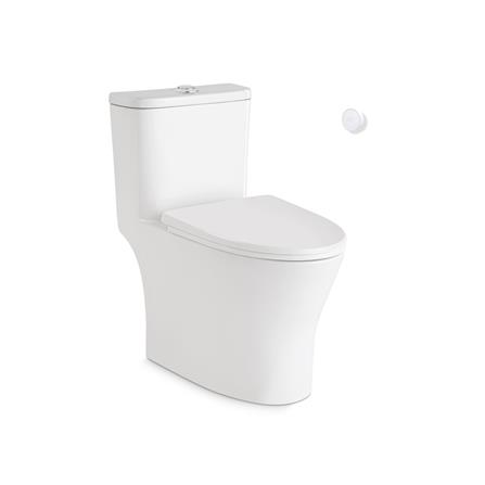 สุขภัณฑ์ 1 ชิ้น KARAT K-21926X-TF-WK 3/4.8L