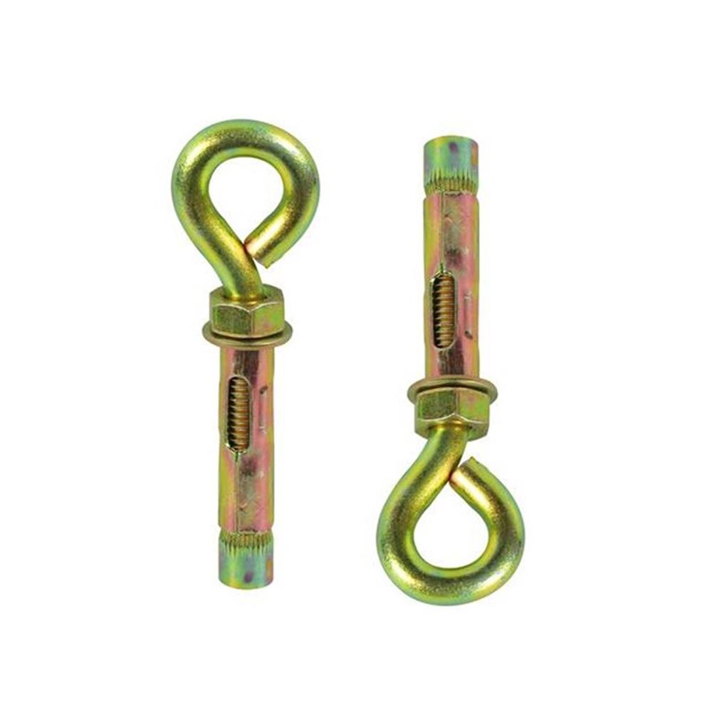 พุ๊กเหล็กพร้อมห่วง DEXZON 10x50 มม. (แพ็ก 2 ชิ้น)