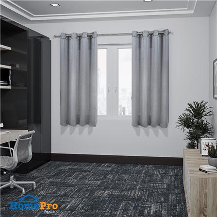 ผ้าม่าน EYELET HOME LIVING STYLE BAMFORD UV 140X160 ซม. สีเทา_6