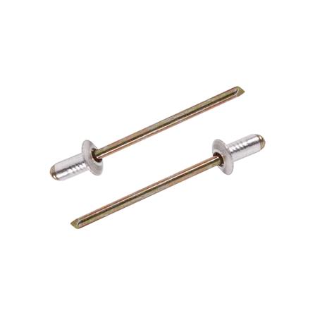 ตะปูยิงรีเวท DEXZON เบอร์ 4-2 1/8X1/4 นิ้ว แพ็ก 100 ชิ้น