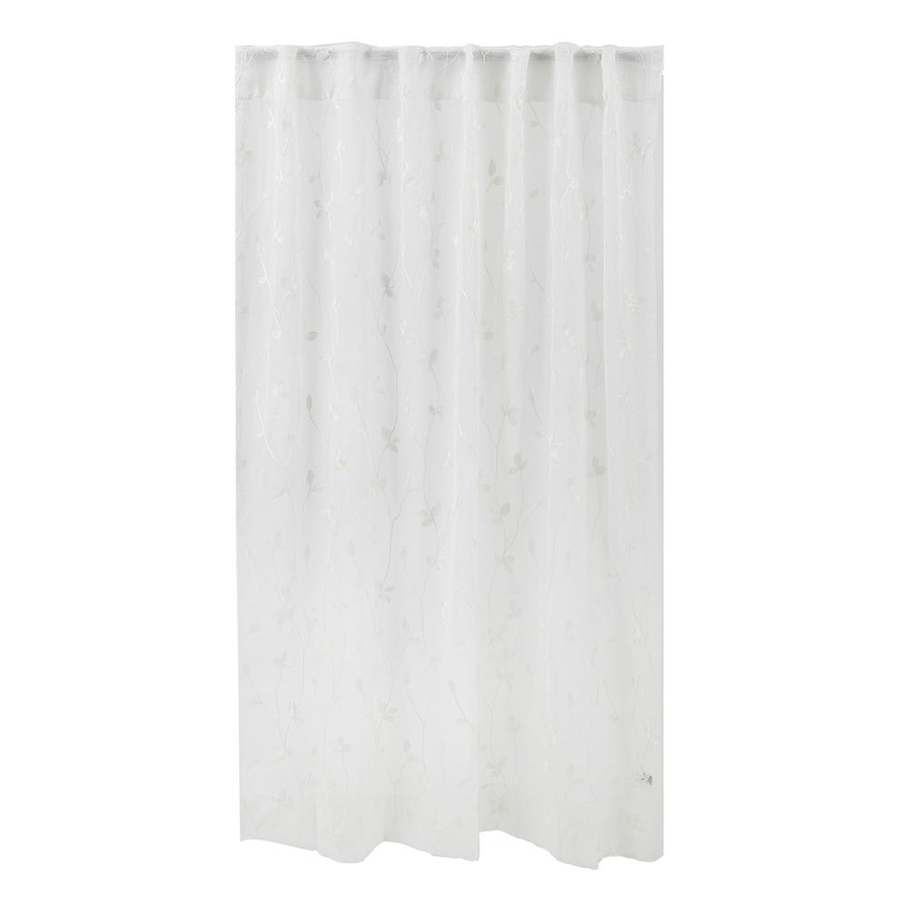 ผ้าม่านโปร่งซ่อนหู HOME LIVING STYLE DOZZA 130X160 ซม. สีขาว