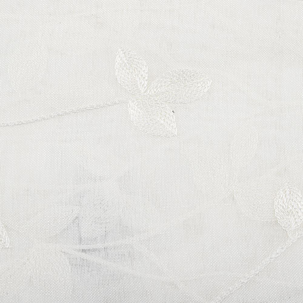 ผ้าม่านโปร่งซ่อนหู HOME LIVING STYLE DOZZA 130X160 ซม. สีขาว