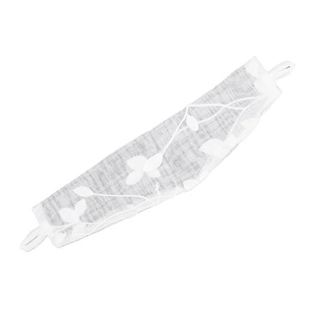 ผ้าม่านโปร่งซ่อนหู HOME LIVING STYLE DOZZA 130X160 ซม. สีขาว_7