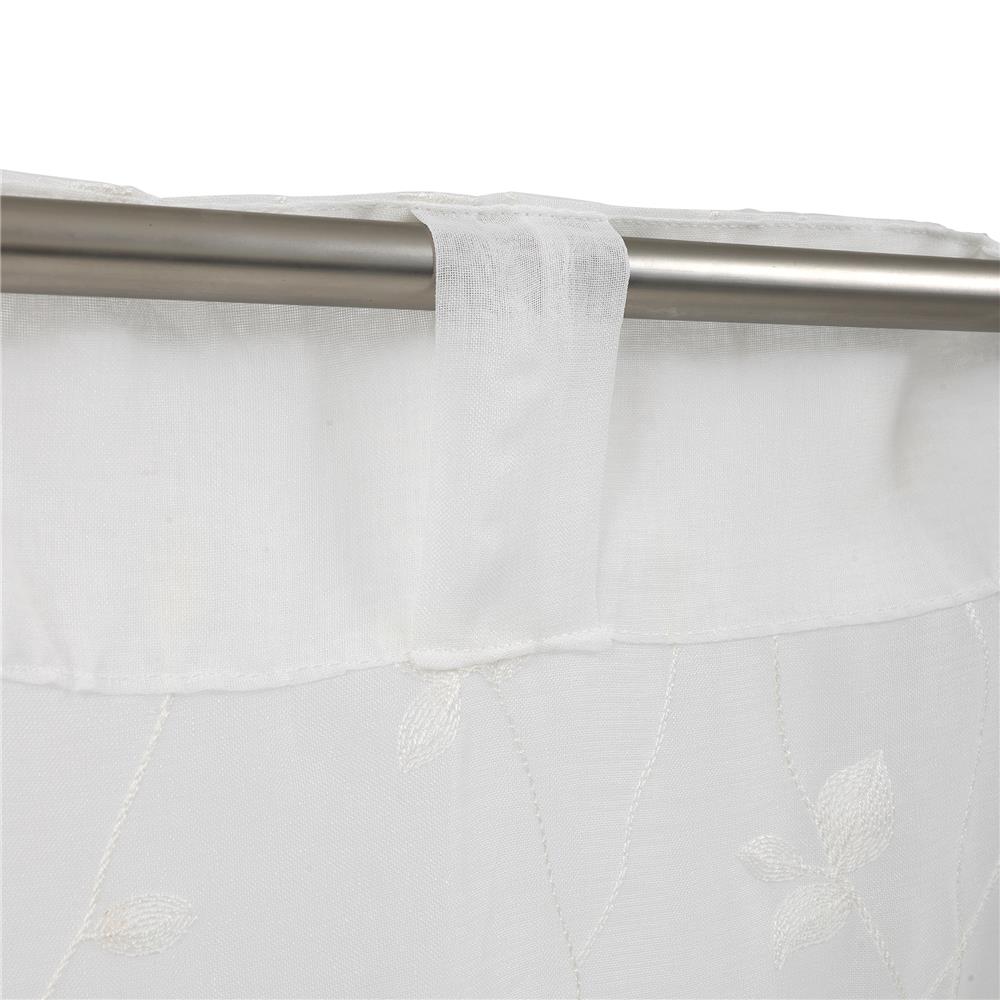 ผ้าม่านโปร่งซ่อนหู HOME LIVING STYLE DOZZA 130X220 ซม. สีขาว