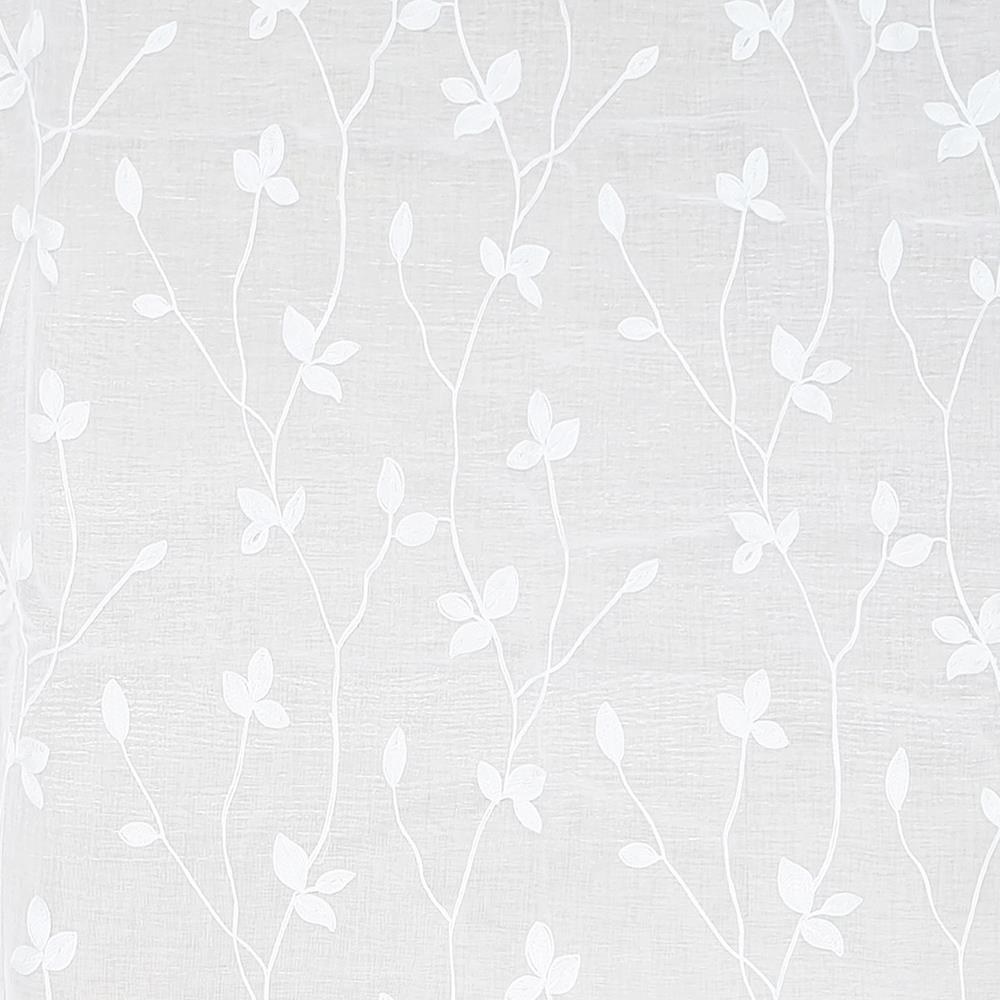 ผ้าม่านโปร่งซ่อนหู HOME LIVING STYLE DOZZA 130X220 ซม. สีขาว