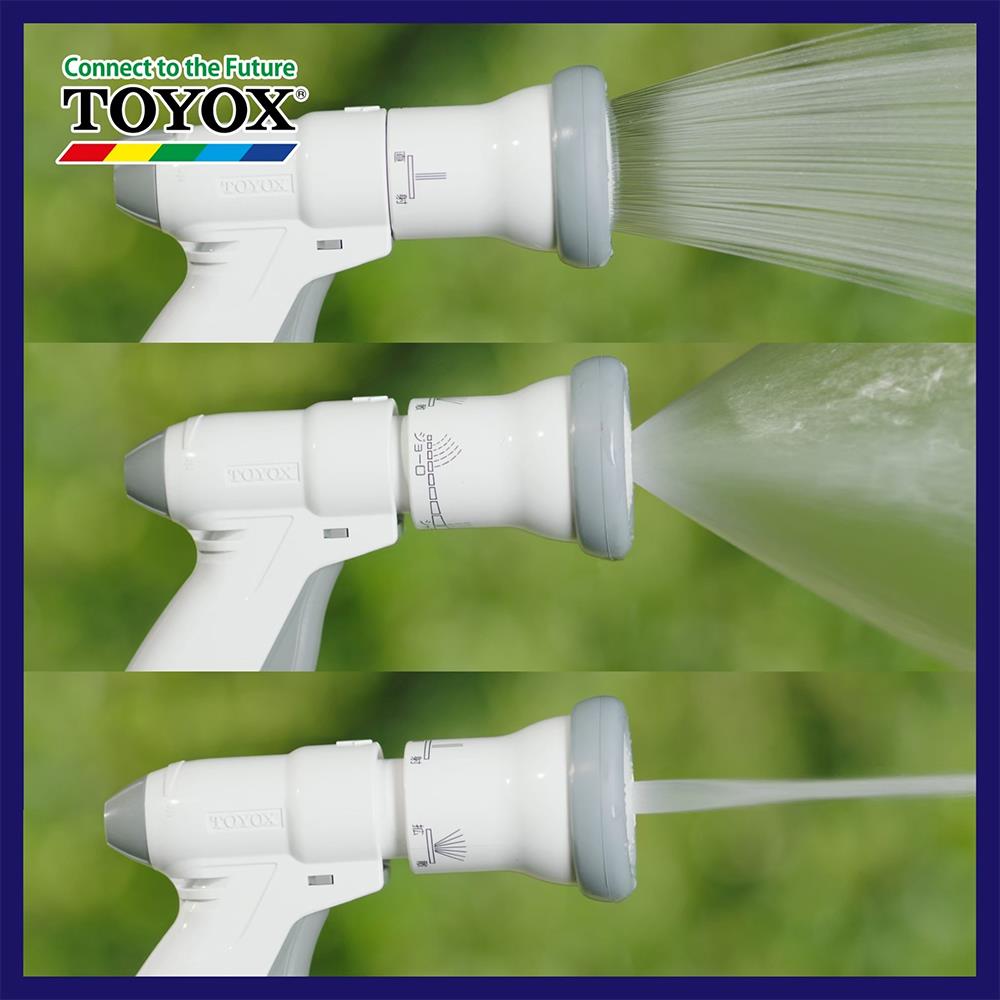 ปืนฉีดน้ำปรับได้ 4 แบบ TOYOX SP-12N