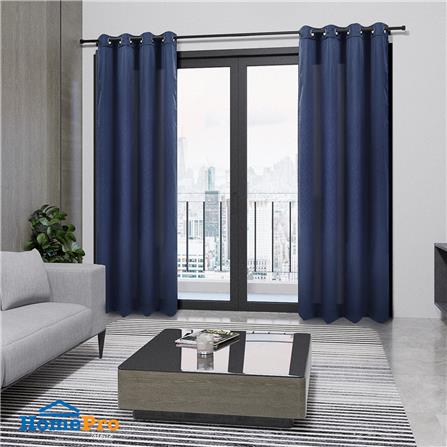 ผ้าม่าน EYELET HOME LIVING STYLE BAMFORD UV 140X220 ซม. สีน้ำเงิน_6