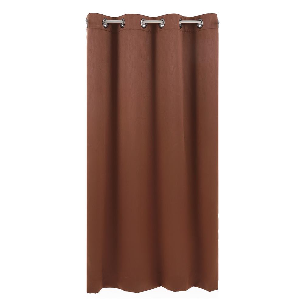 ผ้าม่าน  EYELET HOME LIVING STYLE TAOS UV 140X160 ซม. สีน้ำตาล