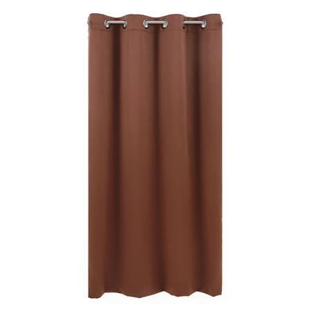 ผ้าม่าน  EYELET HOME LIVING STYLE TAOS UV 140X160 ซม. สีน้ำตาล