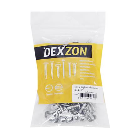 สกรูปลายสว่าน WF DEXZON 8x1/2 นิ้ว 100 ชิ้น_1