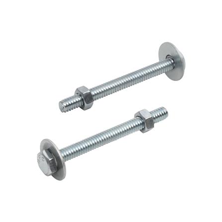 นอตครบชุด DEXZON 1/4x2-1/2 นิ้ว 6 ชุด