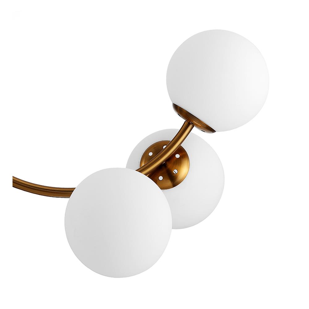 ไฟช่อ CARINI 4233-6 6 หัว สีขาว/ทอง