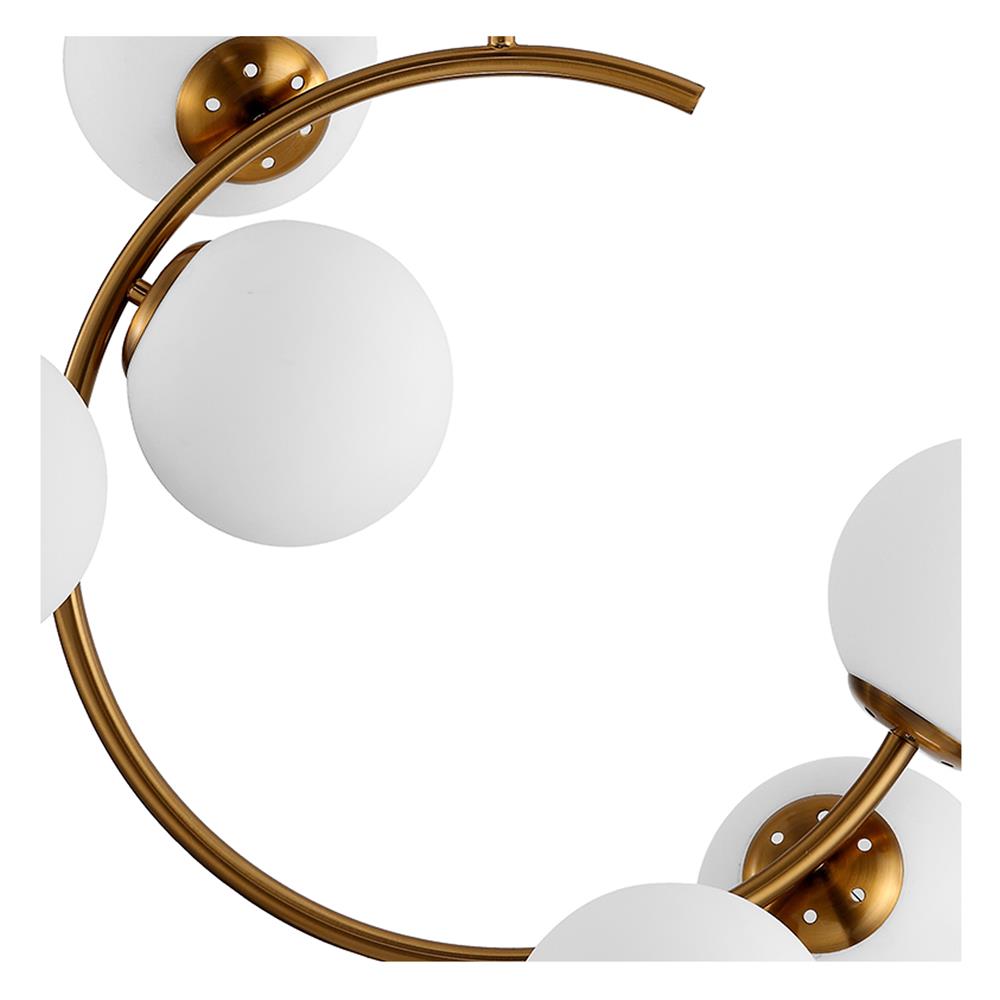 ไฟช่อ CARINI 4233-6 6 หัว สีขาว/ทอง