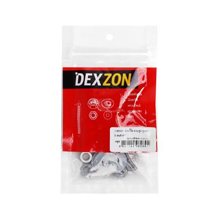นอตครบชุด DEXZON 1/4X5/8 นิ้ว แพ็ก 6 ชุด_1