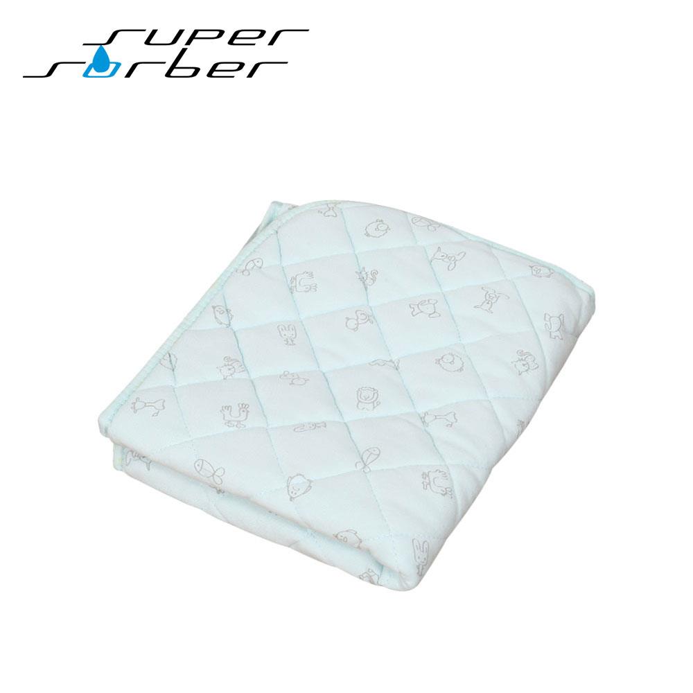ผ้ารองกันเปื้อน SUPERSORBER NEW BORN สีฟ้า