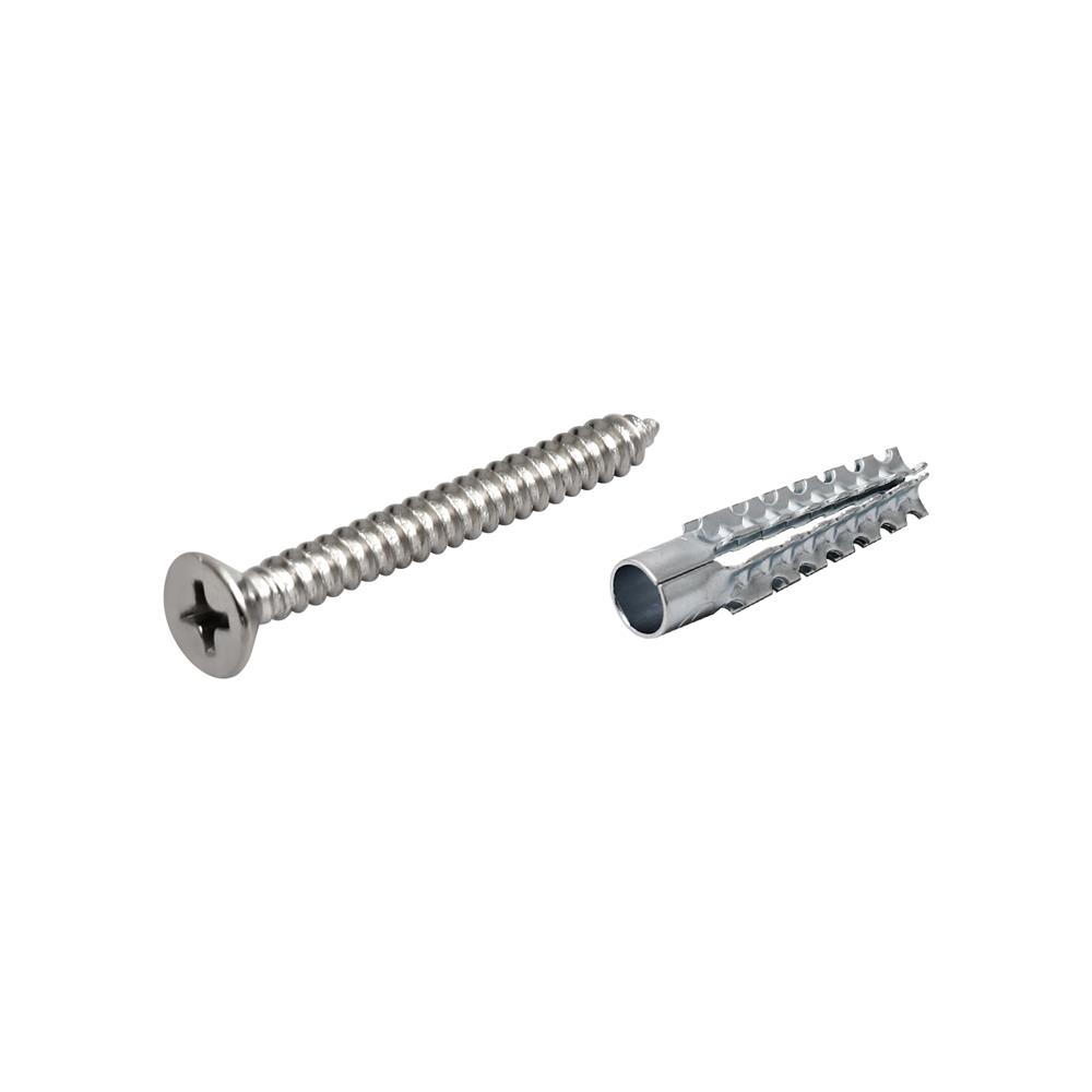 พุกเหล็กเกลียวเหล็ก DEXZON เบอร์ 8 32 มม. แพ็ก 100 ชิ้น