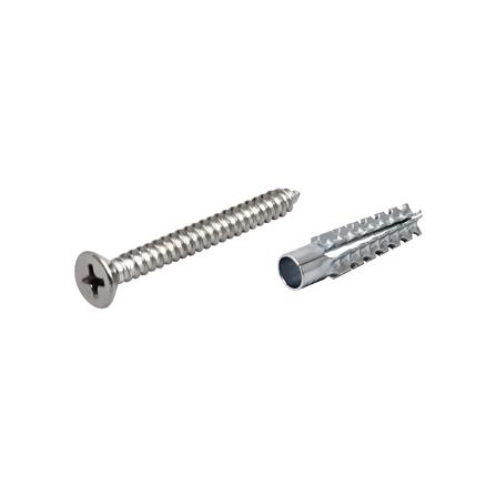 พุกเหล็กเกลียวเหล็ก DEXZON เบอร์ 8 32 มม. แพ็ก 100 ชิ้น_0