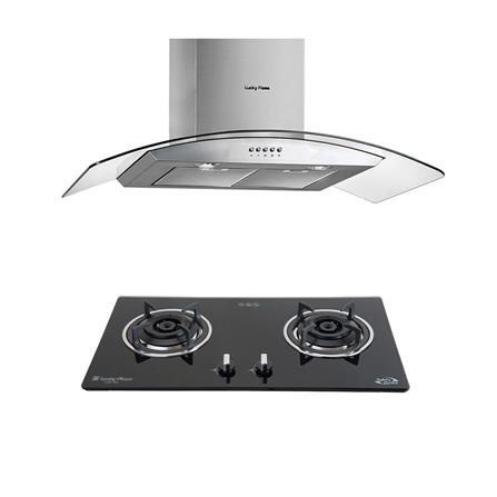 เตาฝัง+เครื่องดูดควัน LUCKY FLAME LGS932+RG961S_0