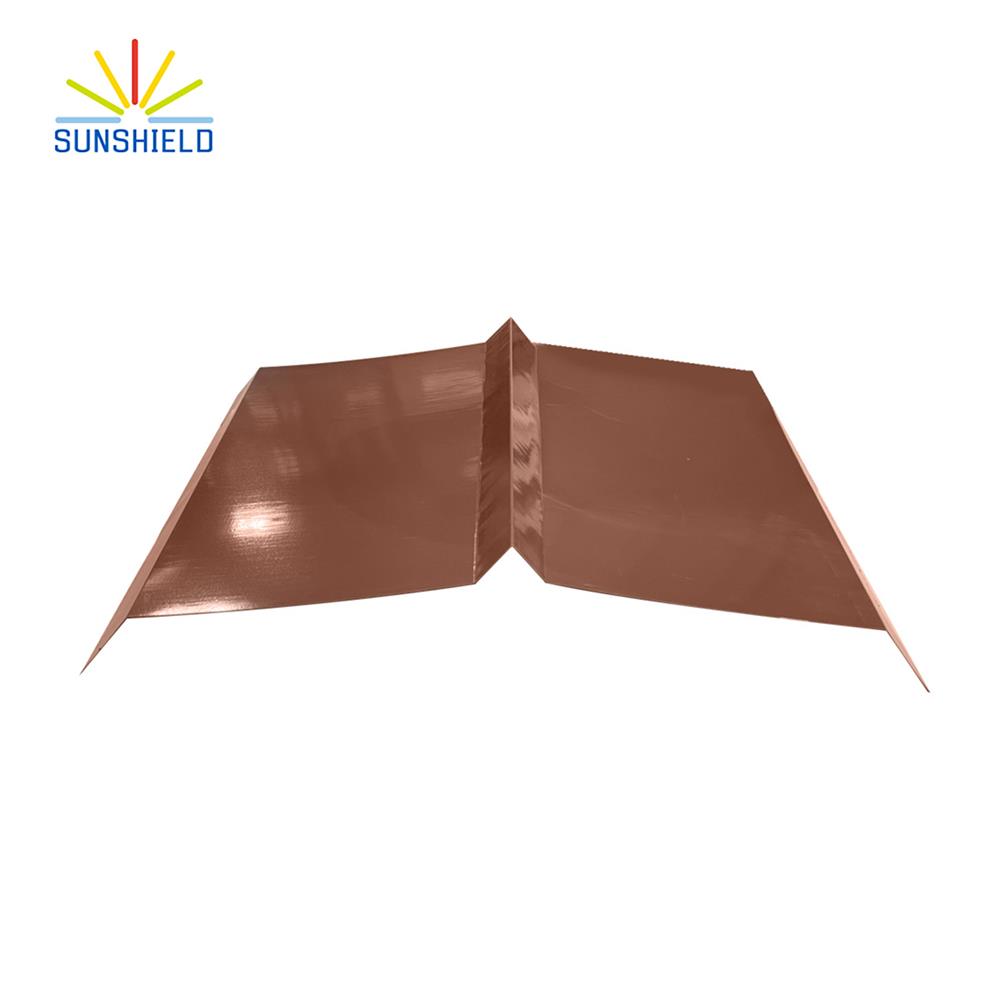 ครอบจั่วเมทัลชีท SUNSHIELD G457 3.10 เมตร สีน้ำตาล