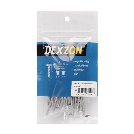 สกรูเกลียวปล่อย TF DEXZON 7X2 นิ้ว 25 ตัว_1