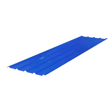 เมทัลชีท SUNSHIELD 0.35 มม. 0.76x3.2 ม. สีน้ำเงิน_0