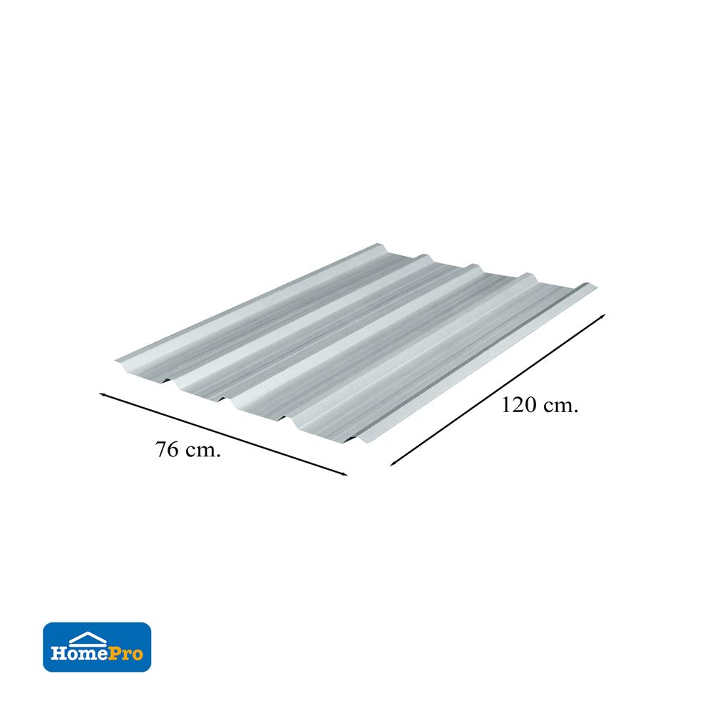 เมทัลชีท อะลูซิงก์ SUNSHIELD 0.23 มม. 0.76x1.2 ม. สีเงิน