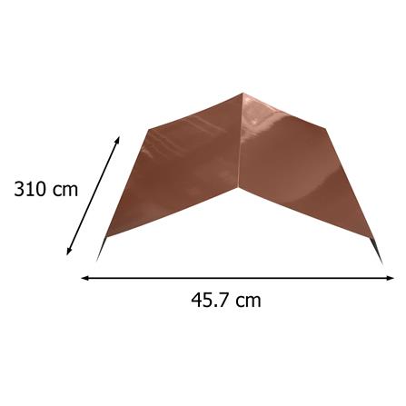 สันตะเข้เมทัลชีท SUNSHIELD G457 3.10 เมตร สีน้ำตาล_1
