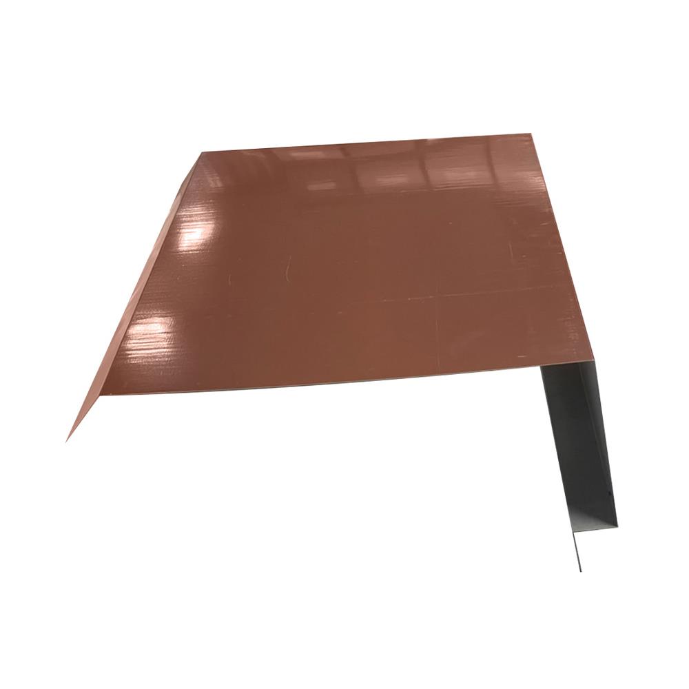 ครอบต่อผนังปูน เมทัลชีท SUNSHIELD G457 3.10 เมตร สีน้ำตาล