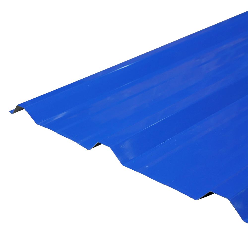 เมทัลชีท SUNSHIELD 0.35 มม. 0.76x1.2 ม. สีน้ำเงิน