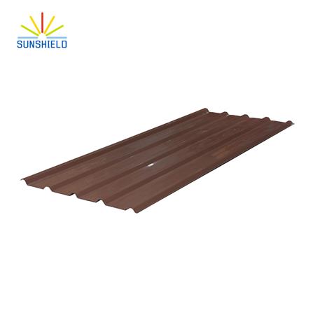 เมทัลชีท SUNSHIELD 0.35 มม. 0.76x2.2 ม. สีน้ำตาล_0