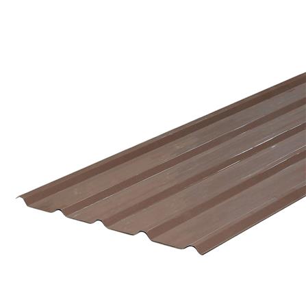 เมทัลชีท SUNSHIELD 0.35 มม. 0.76x2.2 ม. สีน้ำตาล_1